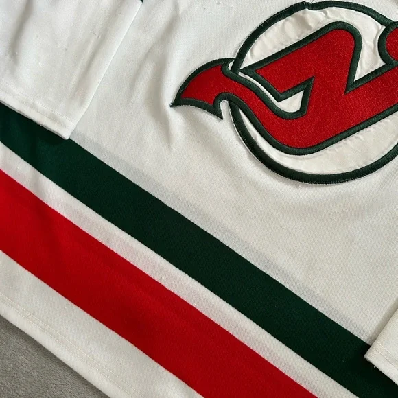 Vintage New Jersey Devils Hockey Jersey 80s CCM